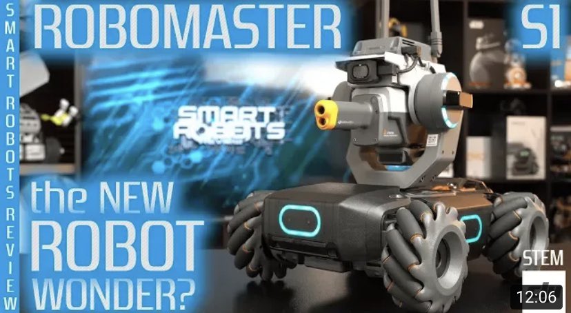 sandra_athey's tweet photo. Seriously... the coolest robot EVER!! Check out @SmartRobotsRev fantastic review of this amazing new STEM wonder! @DJIGlobal @RoboMasterDJI #stem #robotics #fantastictech #smartrobotsreview
https://t.co/ZlnpgIryuw https://t.co/8A3hK4QM6C