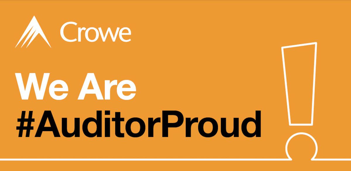 It is a profession to be proud of #AuditorProud <a href="/TheCAQ/">Center for Audit Quality</a>