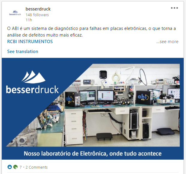 ABI_Electronics's tweet photo. Great to see this #offsetprinter repair specialist in Brazil proudly showing off some of their ABI electronic diagnostic and repair system #BoardMaster in this @LinkedIn post.🥇
#Repairdontwaste #ukmfg #ExportingIsGREAT #ABISavesYouTime @Heideldruck @HeidelbergUK https://t.co/JVirsmBVVr
