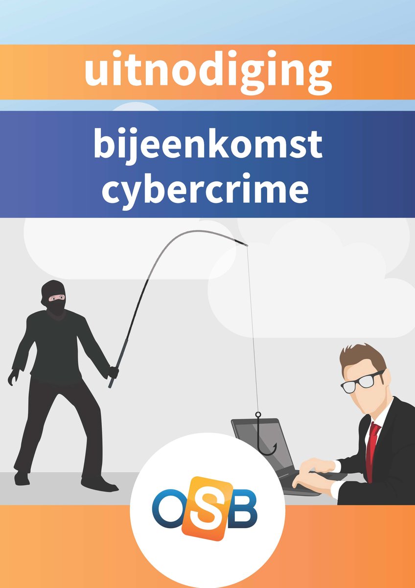Programma ledenbijeenkomst Cybercriminaliteit op 3 oktober 2019 in Eindhoven is bekend. Meer informatie: osb.nl/blog/2019/09/2…