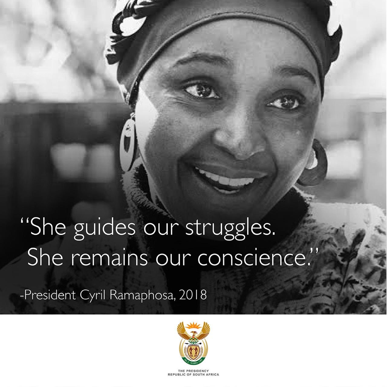 Happy 83rd birthday to Mama Winnie Madikizela-Mandela. Mother of the nation. 