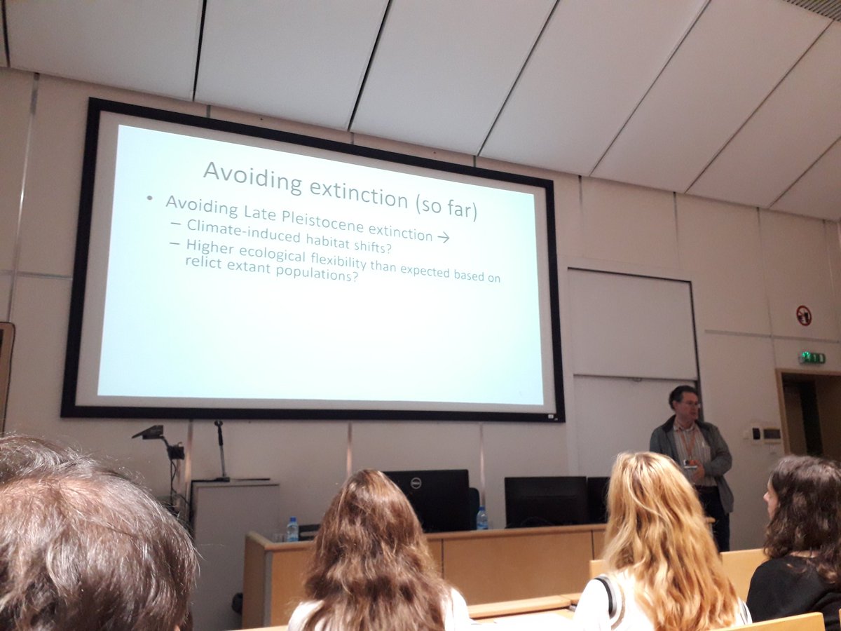 LauraIacolina's tweet photo. Dr Bochens starting the #paleoecology session at #ecm8 @EMammalogy https://t.co/57RRvAKJwH