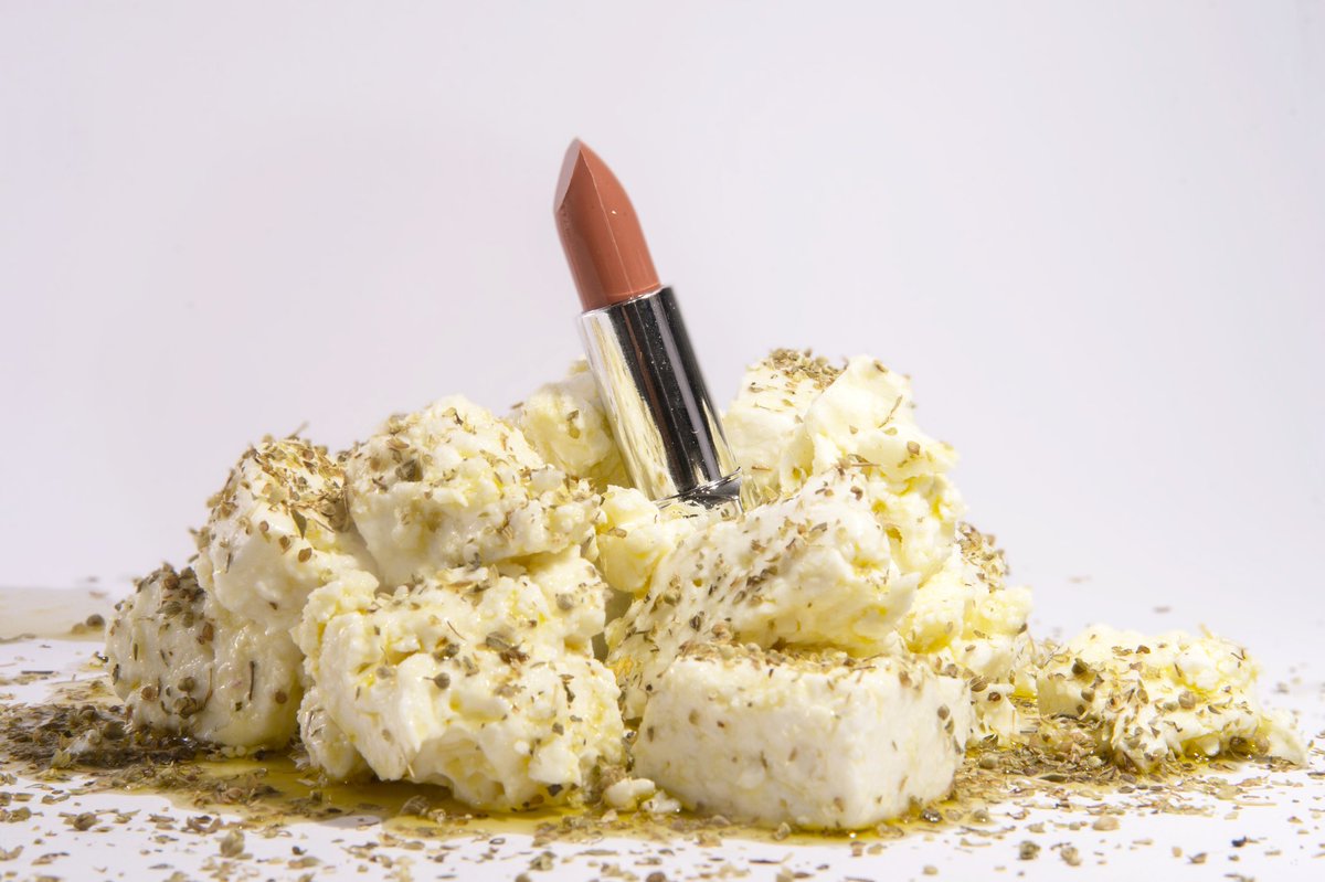 giannis_ko's tweet photo. Lipstick in feta!

Feta is a greek white cheese.

#cosmeticsphotography #lipsticks #feta #productphotography #beauty #stilllife #stilllifephotography https://t.co/YnpuiWJTCU