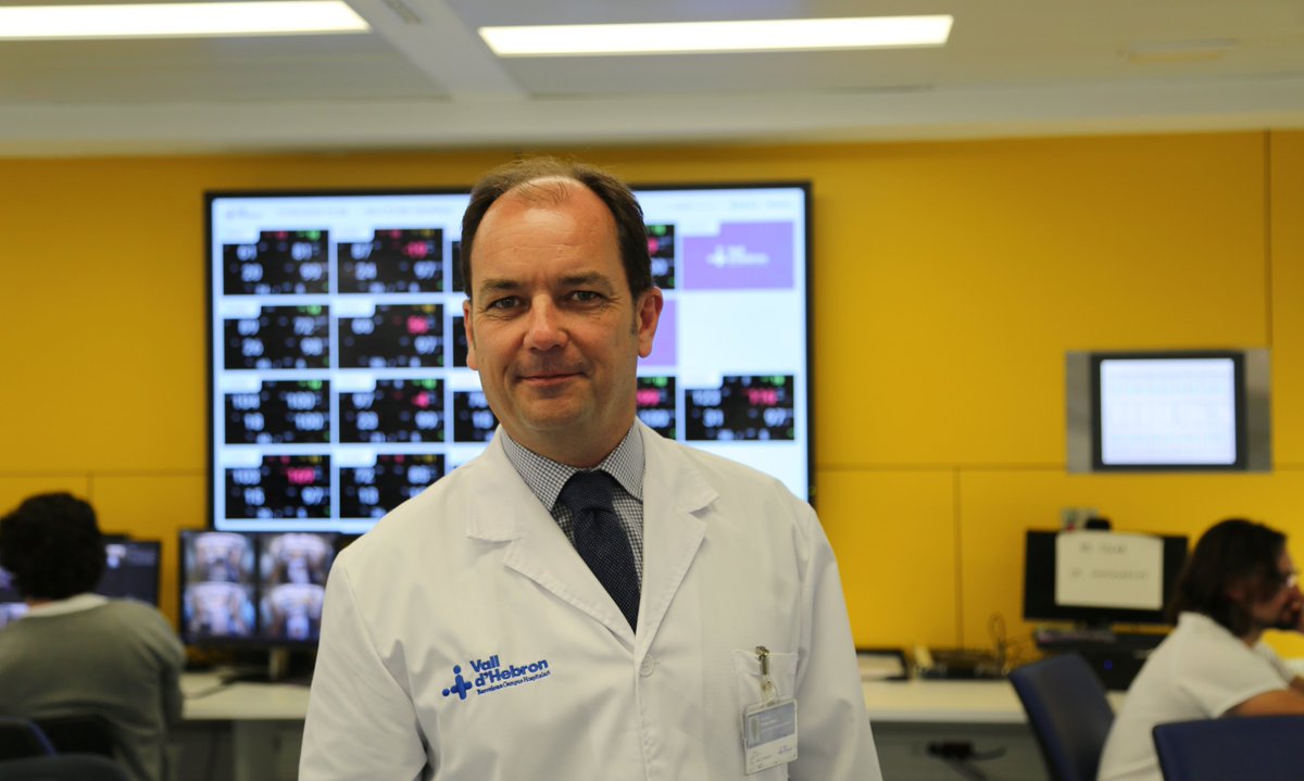 vallhebron's tweet photo. El Dr. @ferrer_ricard explica a @hora25 com l’entorn de la #SmartUCI de Vall d’Hebron repercuteix en el benestar del pacient. Pots sentir la seva intervenció a partir del minut 25 https://t.co/nslNxCO8zy https://t.co/Zdxr0OsmN3