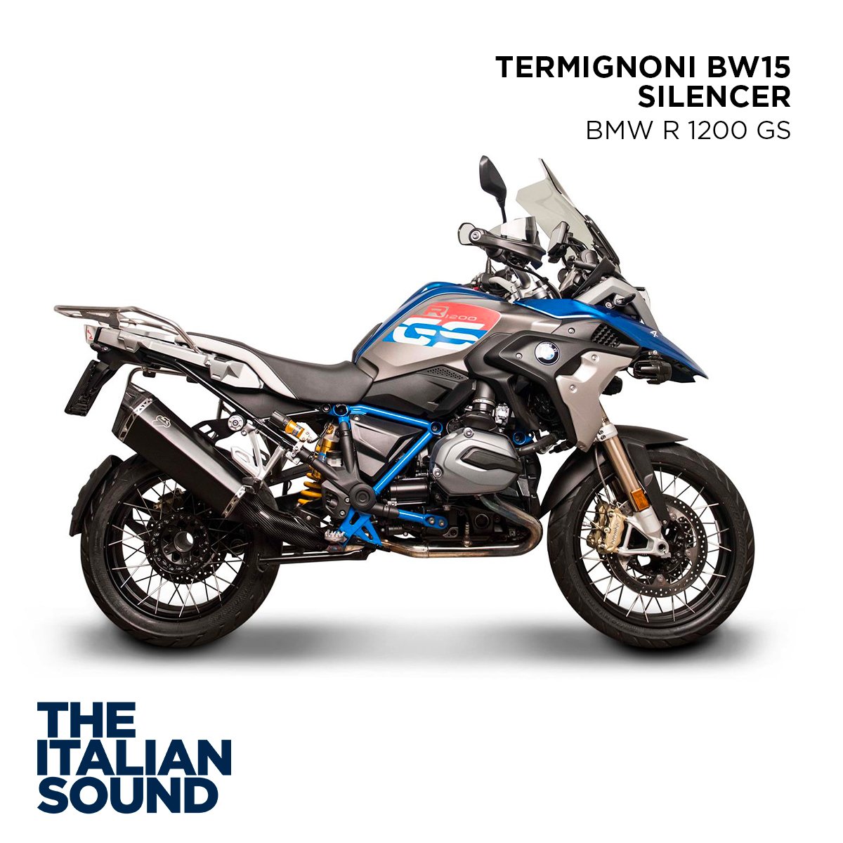 Termignoni_spa's tweet photo. The #Termignoni silencer #BW15 for BMW R 1200 GS offers a reduce of weight of 1 kg. Discover more at https://t.co/6PdtzJpZsC https://t.co/SbfJJKds3f