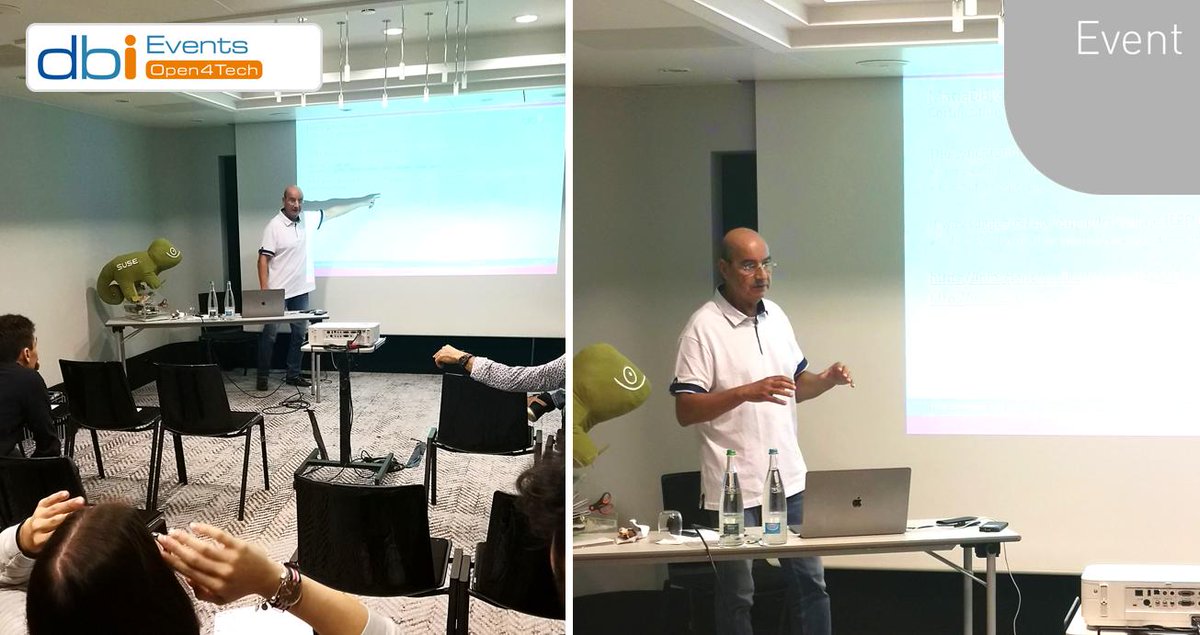 dbiservices's tweet image. LIFE aus Basel : @MendiSaid erklärt unseren Gästen wie Docker bei einer Notfallwiederherstellung auf MariaDB helfen kann🤓
#dbiEvent #Open4Tech