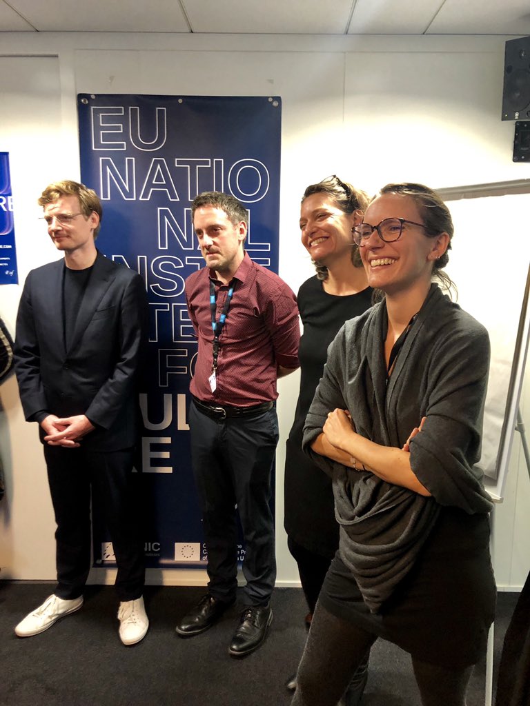 #EUNIC Knowledge Sharing Workshop on #digitaldiplomacy in Paris gathering colleagues of our network to discuss and develop ideas together. Thanks for hosting us <a href="/IFParis/">Institut français</a> and the great moderation <a href="/AlexiaJCasanova/">Alexia Jacques-Casanova</a> ☺️ #culturalrelations #EuropeforCulture #digital #AI #BetterTogether