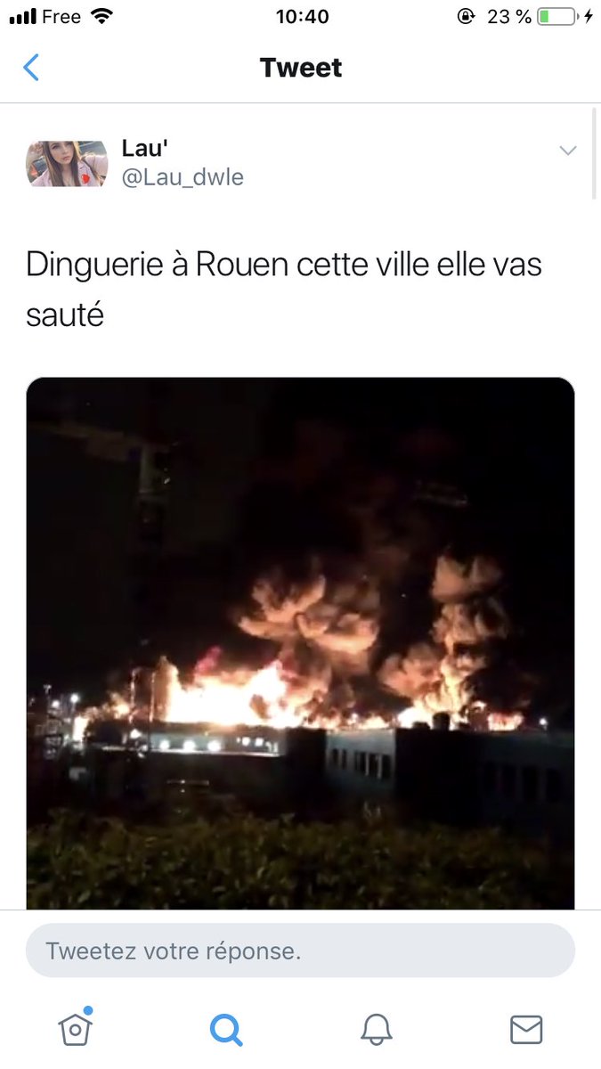 Tout va parfaitement bien à Rouen en ce moment, il y fait extrêmement bon vivre