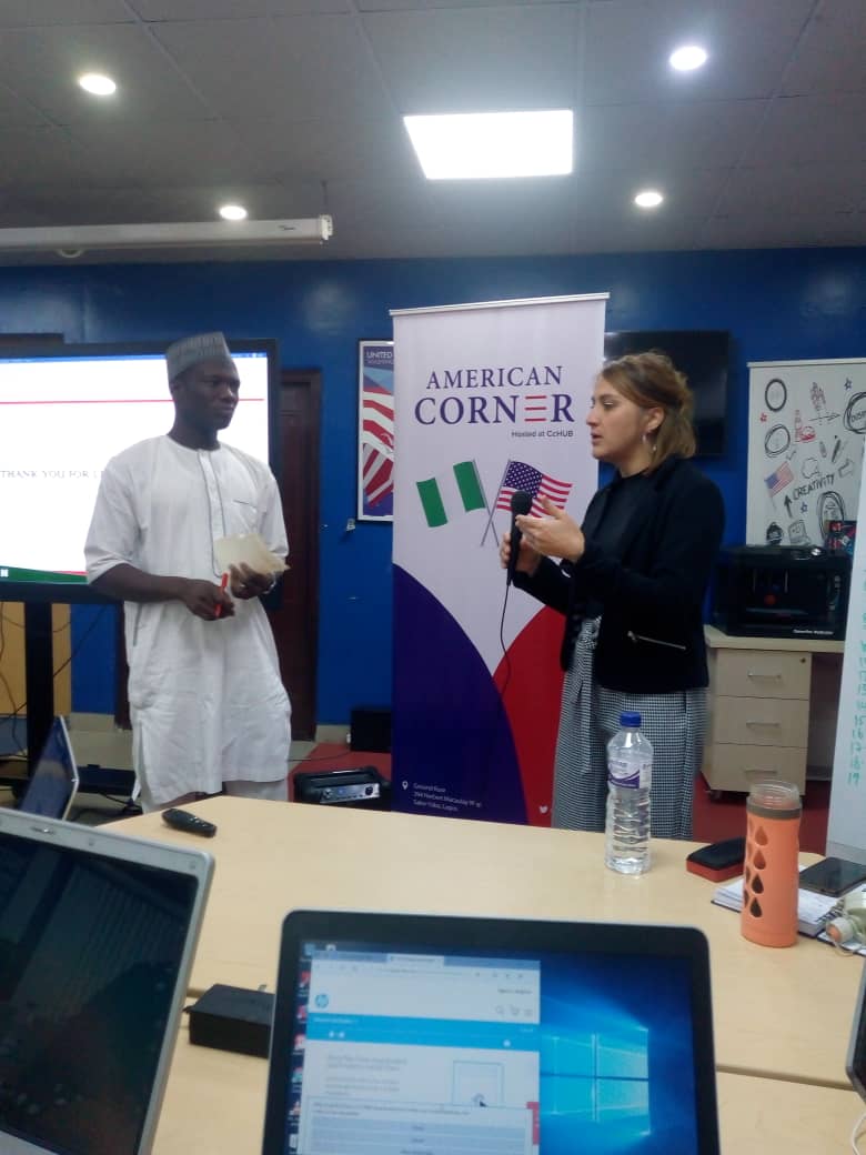 nipian1's tweet photo. Day two: Progress Report moderated by Katja Kellerer - Kabiru and Yakubu giving their presentation https://t.co/oRigMTcIzm
