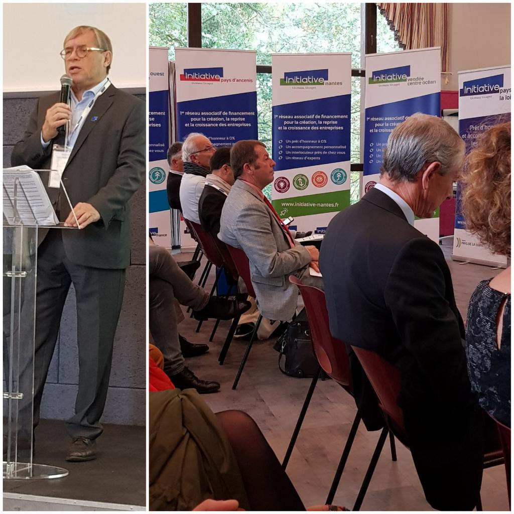 Lancement du séminaire Initiative Pays de la Loire : Jean Pierre LUCAS, Président, annonce +15% d'activité en 2019 dans les 12 plateformes ligériennes ! Bravo à tous!
<a href="/InitiativeFR/">Initiative France</a> <a href="/INITIATIVE_PdL/">INITIATIVE_PdL</a>