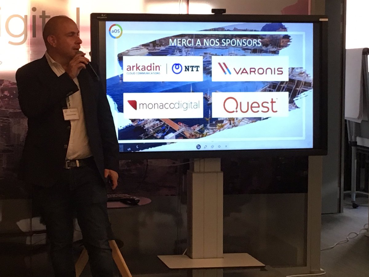 claireosbcure's tweet image. Présentation à l’ #aOSMonaco de la communauté aOS, de nos hôtes et des sponsors