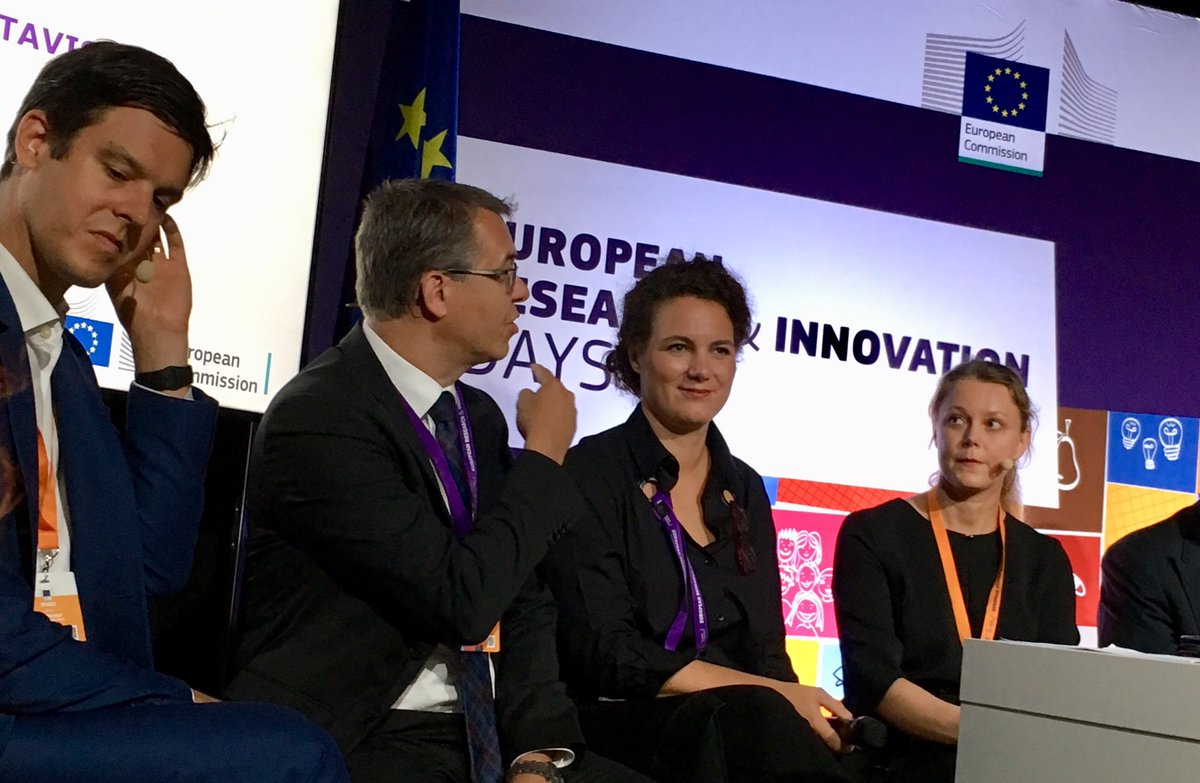 DINGabler's tweet photo. Christoph Winterhalter ⁦@DIN_Norm⁩ #RiDaysEU robots will be able to read and understand standards! ⁦@EUScienceInnov⁩ https://t.co/hS4s98Crgv