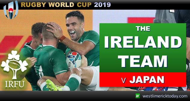 WestLkToday's tweet photo. Here's the Ireland team to play Japan on Saturday morning (8.15 Irish time) 🇮🇪🏉🇮🇪
https://t.co/CJFBdT46SL https://t.co/16NqjCDVWP