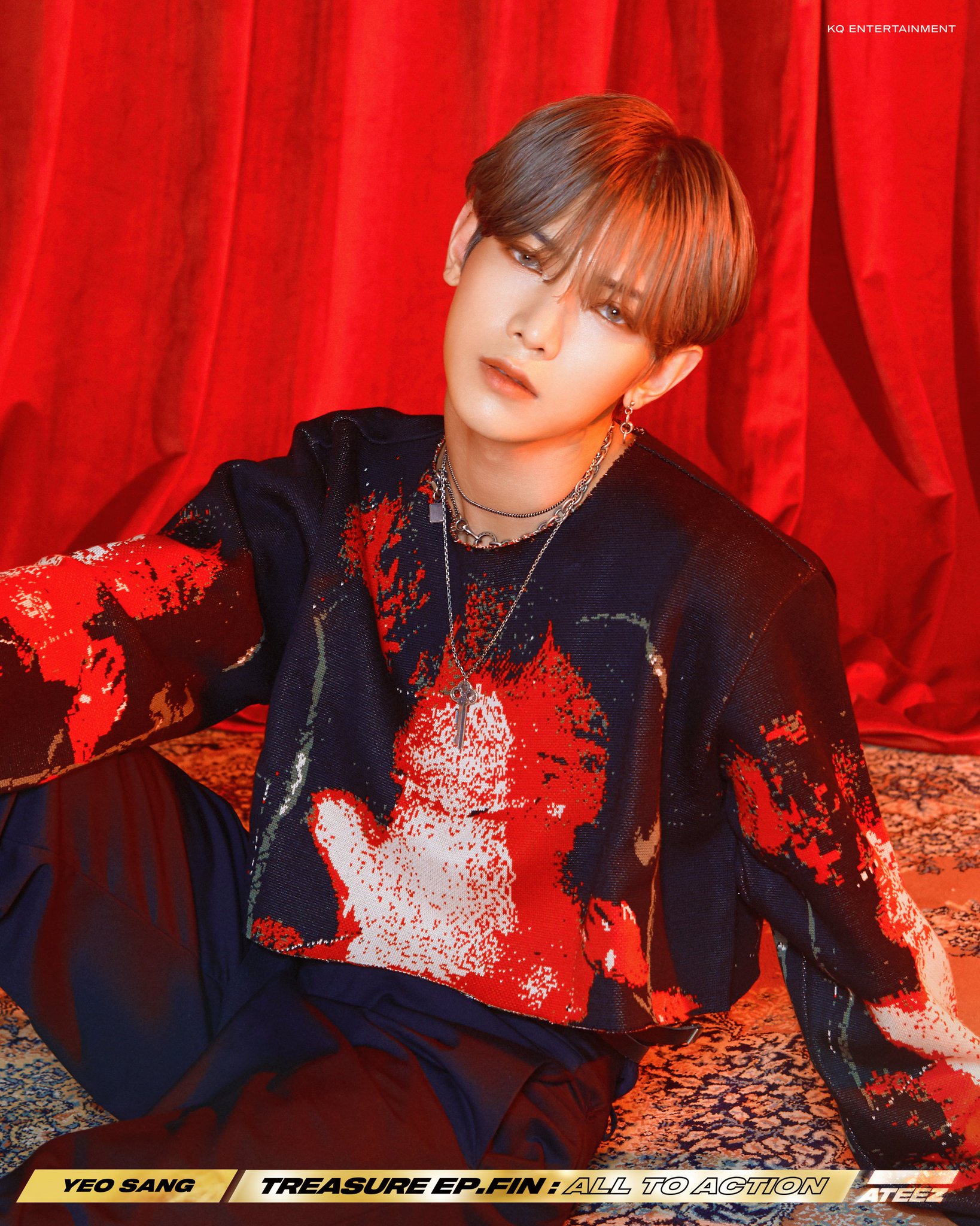 ATEEZ TREASURE EP.FIN：ALL TO ACTION ヨサン ATEEZ TREASURE EP.FIN ALL TO ACTION META ALBUM (PLATFORM VER
