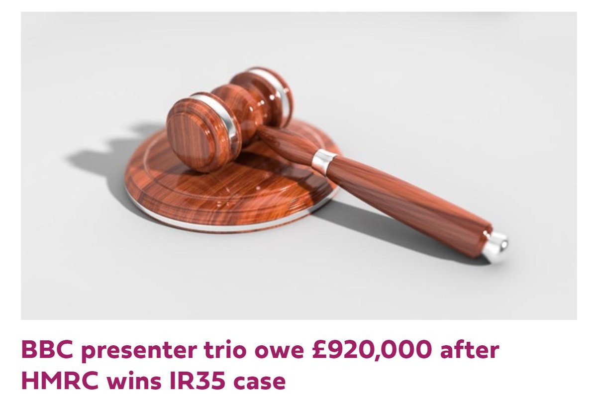 PayRubicon's tweet image. A great example of just how complex it can be when making an employment status determination!

rubiconpay.co.uk/bbc-presenter-…

#hmrc #employement #determination #ir35case #news #read #umbrella #payrollservices #compliance #values