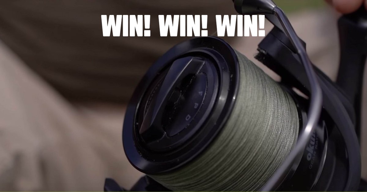 carpology's tweet image. New competition! Win a pair of Okuma 8k reels! 🙌

Enter here 👇
carpology.net/competitions/w…

#CARPology #Win