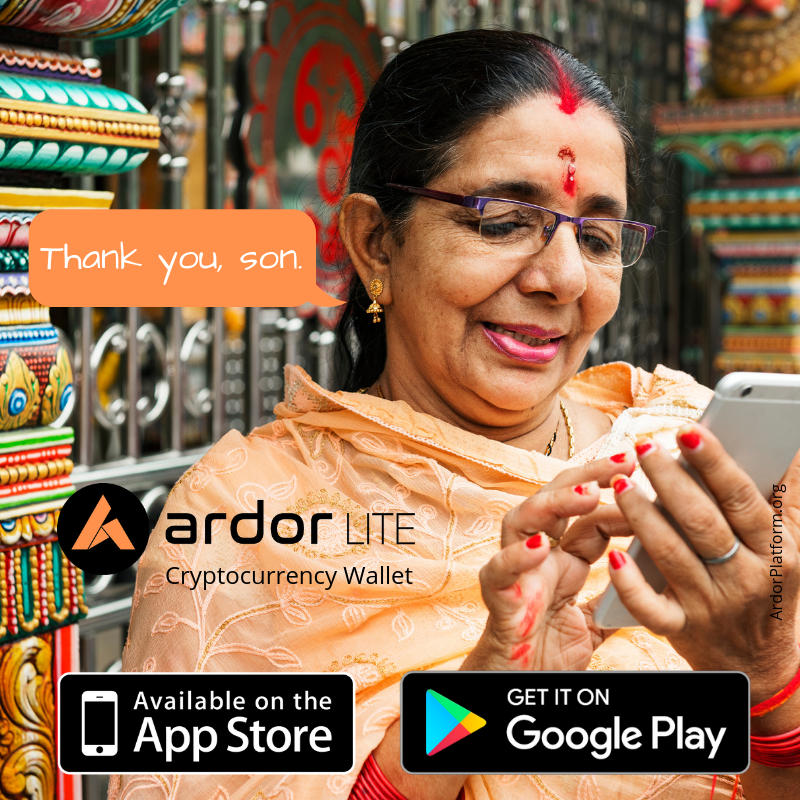 nft_artist's tweet photo. Send #crypto. Use #Ardor Lite Wallet on your phone for $ARDR  $IGNIS  $AEUR $BITS $MPG  transactions from your #mobile. Links to the #cryptocurrency wallet on #playstore and #appstore are here: https://t.co/Yup25kBrHt https://t.co/5rwxTl84IH