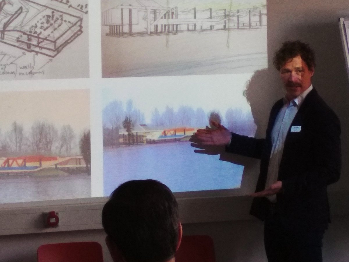 DigitUrbanPlan's tweet photo. Tino Mager from @tudelft starting the #Viscom2019 conference @TUBerlin and @IRSErkner on changes in visual communication through mediatization of architectural design and deep learning in urbanism for unraveling knowledge of urban morphology and underlying structures. https://t.co/jEmsGrsF3D
