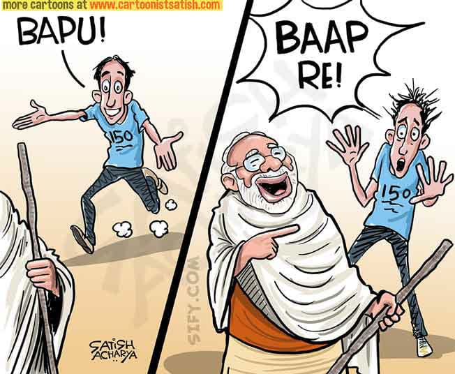 VidaMaverick's tweet image. Bapu vs Baap
#FatherOfIndia #ModiFatherFaceOff