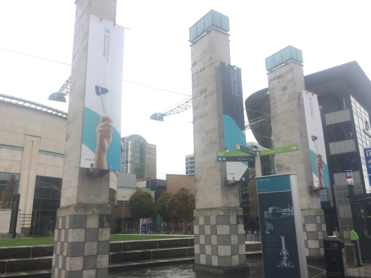BelfastMedEd's tweet photo. Kicking off our 2 day BSR Autumn Case Based conference #CBC19 Impressive venue in the buzzing #Belfast waterfront ICC #rheumatology #MedEd https://t.co/doJudzui8b