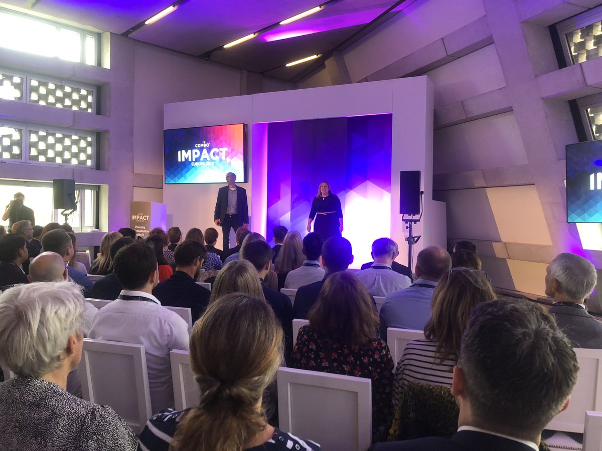 Fantastic venue and start at the <a href="/coveo/">COVEO</a> Impact event at <a href="/tatemodern/">Tate</a> #coveoimpact