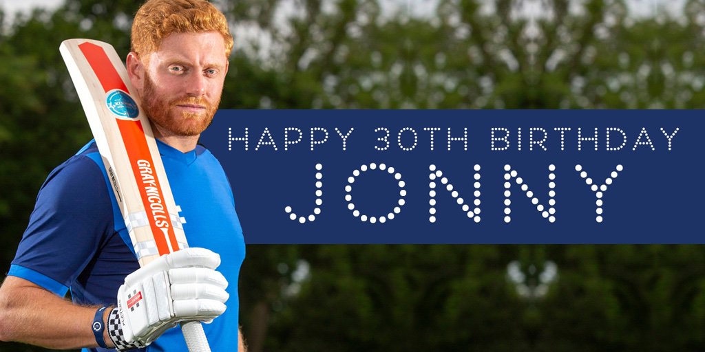 Wishing Jonny Bairstow a very happy 30th birthday! 