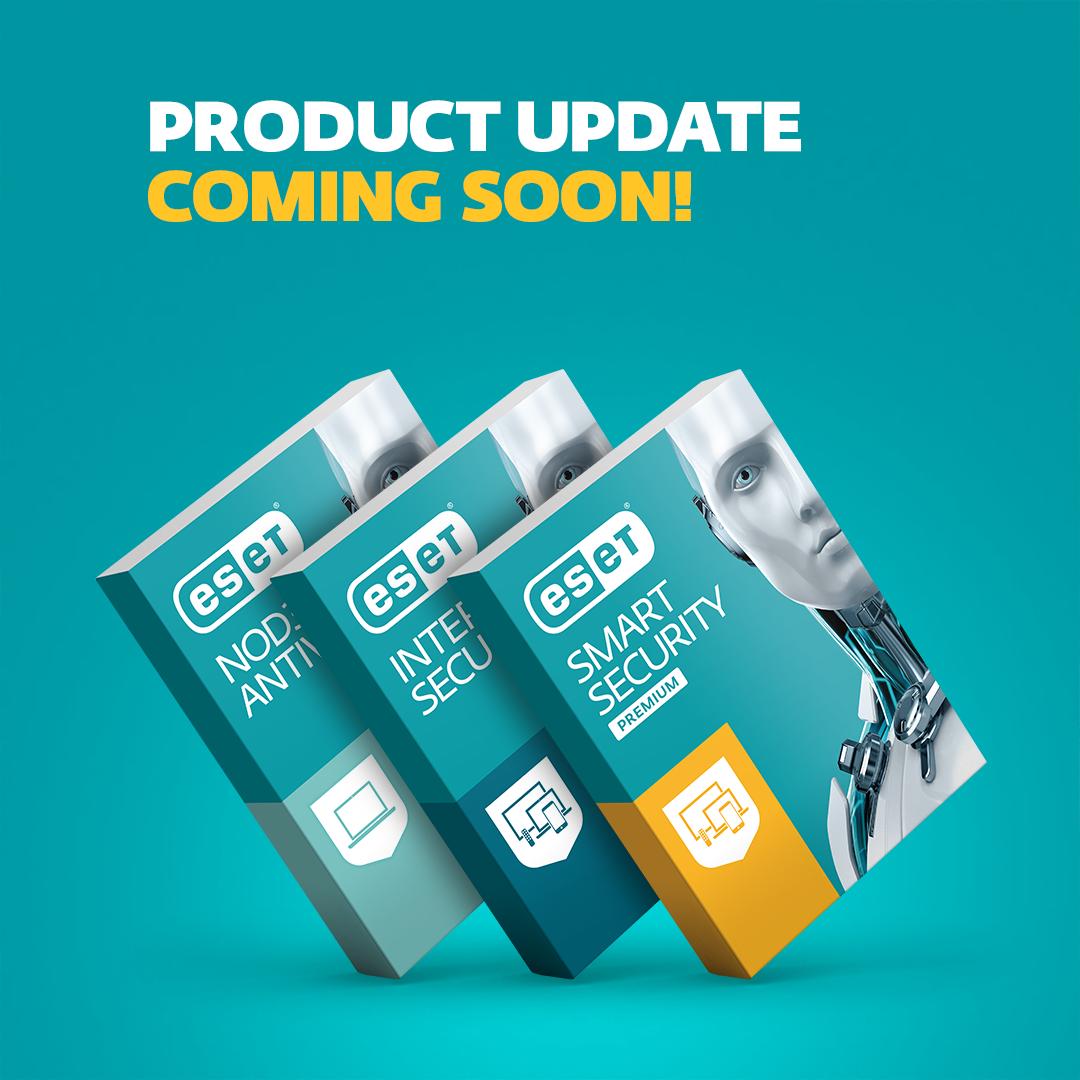 ESET_EA's tweet image. COMING SOON!
One month to go before the new release of ESET security products for Windows. You can look forward to new functionality and improvements, whether you use #ESETSmartSecurityPremium #ESETInternetSecurity or #NOD32. ;)