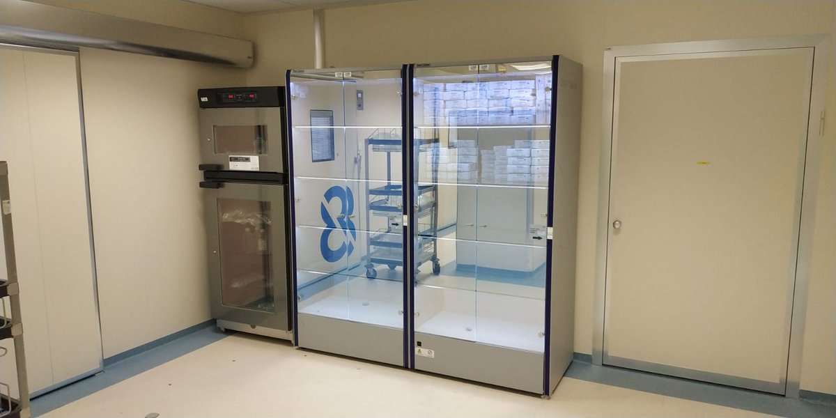 Installation of the week! Smart Cabinet with integrated AI software for the orthopedic department for OR suite! #HITcloud #HealthTechTalk #Aim2Innovate #Connect2Health #PutData2Work #smartHIT #RethinkRCM #NHITweek