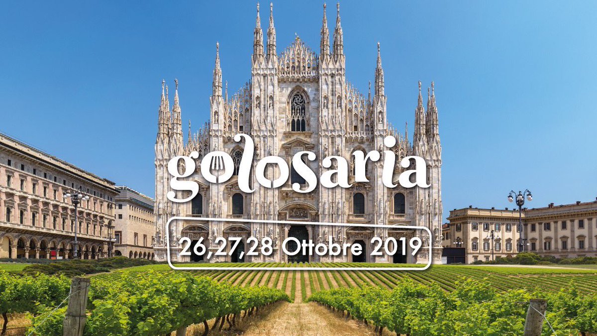 📣 Dal 26 al 28 Ottobre torna a Milano una delle fiere enograstronomiche più importanti d'Italia: <a href="/Golosaria/">Golosaria</a>!
📍 Vi aspettiamo presso il Mico Milano Convention Centre con il meglio del nostro gusto controcorrente 🐟🛍 #Friultrota #Golosaria2019