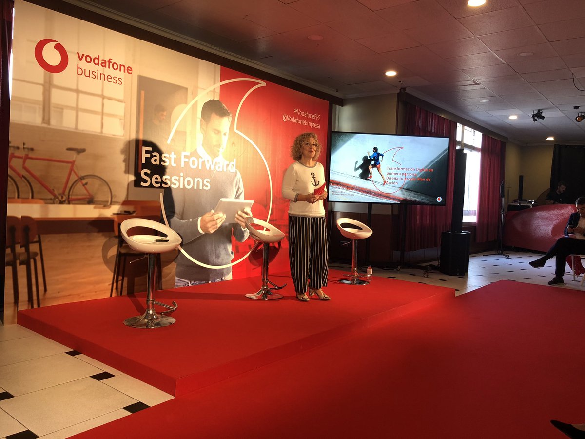 Turno de Miriam García en el #vodafoneffs <a href="/VodafoneEmpresa/">Vodafone Empresas</a>