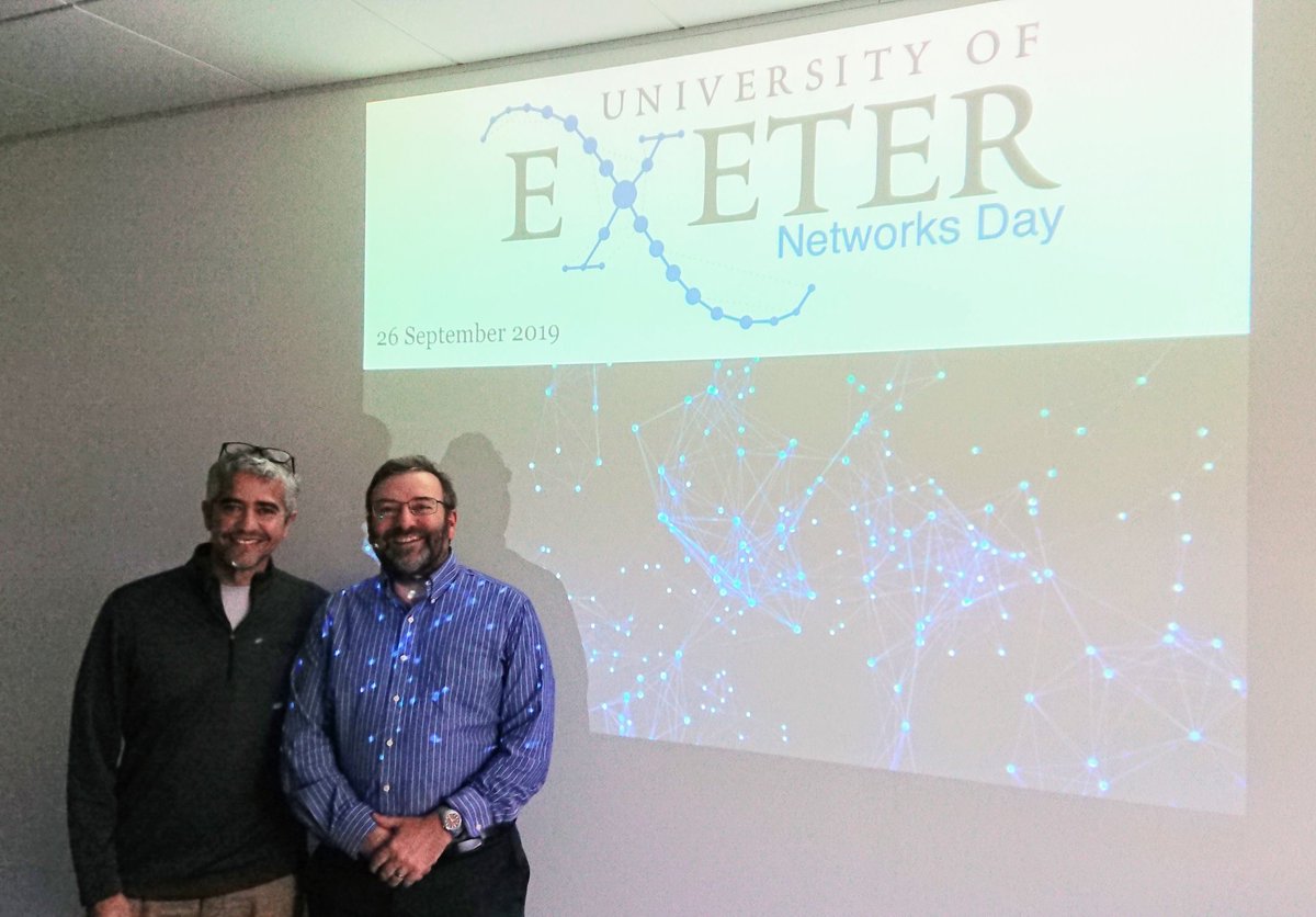 uofebiznetworks's tweet photo. Exciting day ahead: the first Network Day reunites academic from multiple disciples across the University of Exeter who use networks in their research #ExeNet #Multidisciplinary #Exciting @uofebiznetworks @UniofExeter https://t.co/vxojt2AmId