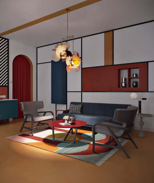 Look at this amazing #InteriorDesign created by Daria Zinovatnaya a #Ukrainian #InteriorDesigner with a #colorful and surprisingly bright universe and she creates apartments, #hotels and #restaurants. 

Click here and discover more #AmazingProjects 👉 cutt.ly/nwl7RGx