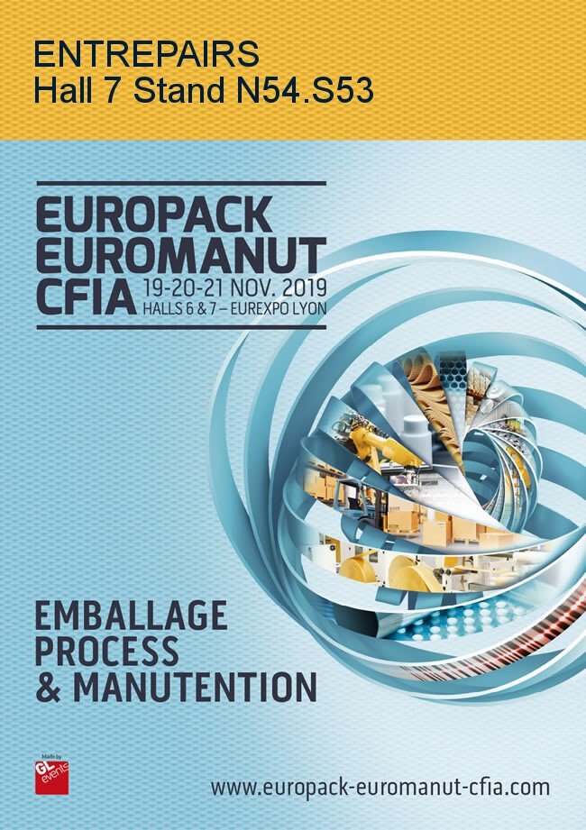 Entrepairs (@entrepairs) on Twitter photo <a href="/Entrepairs/">Entrepairs</a> Entrepairs sera présent sur le salon #EuropackEuromanut à Lyon les 19-20 et 21 novembre prochain. Venez nous rencontrer sur notre stand dans l'espace "start up factory" de la
#FrenchTech. <a href="/Entrepairs/">Entrepairs</a> Entrepairs sera présent sur le salon #EuropackEuromanut à Lyon les 19-20 et 21 novembre prochain. Venez nous rencontrer sur notre stand dans l'espace "start up factory" de la
#FrenchTech.