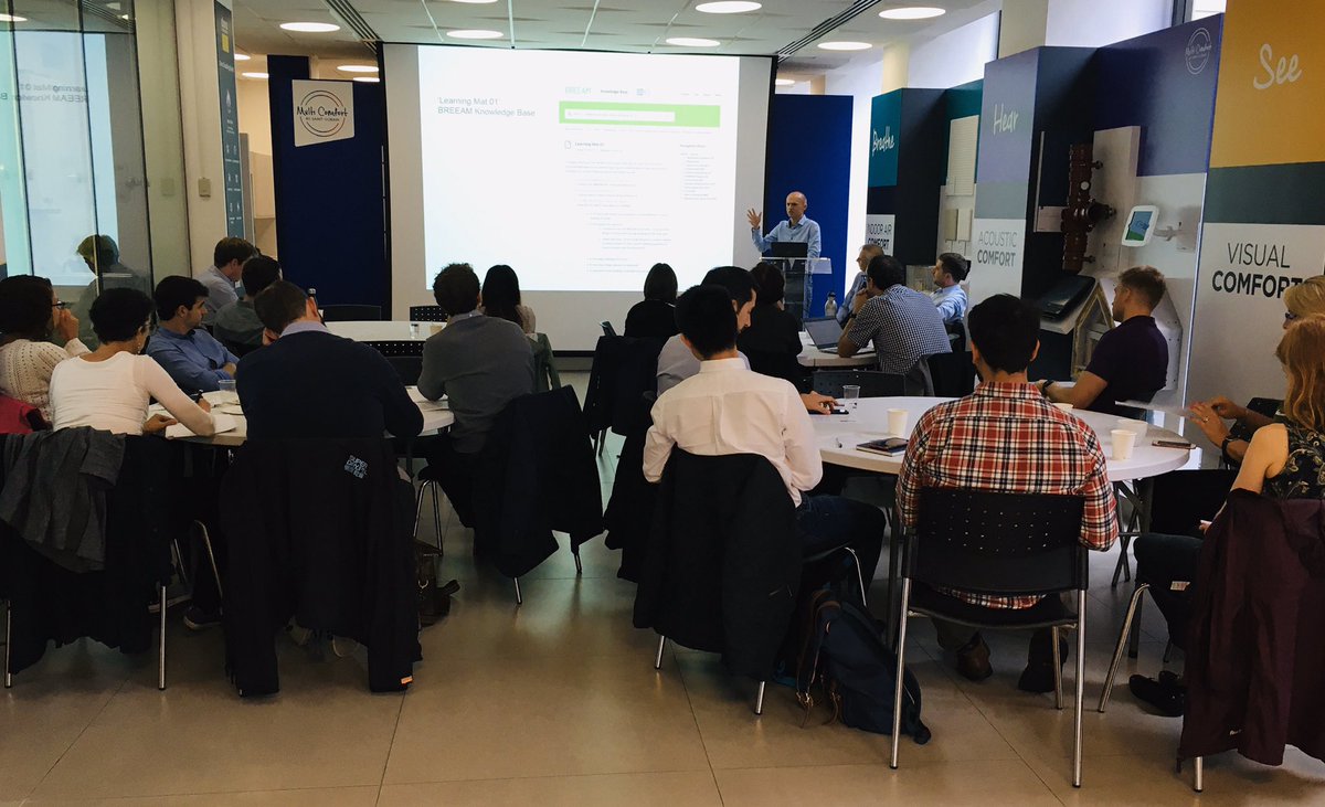 Welcome London to our <a href="/BRE_BREEAM/">BREEAM Official</a> Mat 01 workshop! How are we approaching LCA... look forward to the discussion! #embodiedcarbon #engagement