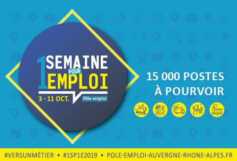 #1SP1E2019  #VersUnMétier -  Rencontre de professionnels de la restauration, du commerce et de la relation clientèle à distance lors du Forum du 11/10/19 de 9h à 13h 📌Mairie de St Jean-Bonnefonds (salle de la Trame), entrée libre - #recrutement Steel – Workshops prévus.