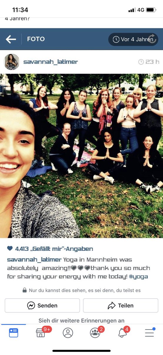 BassZombieR5's tweet photo. 4 years ago we had this amazing yoga session in Mannheim with @Vanni_latimer27 and now she’s married to that Man who bought her in our lives @RikerLynch!!! we love you vanni https://t.co/Nip3eVjNzC
