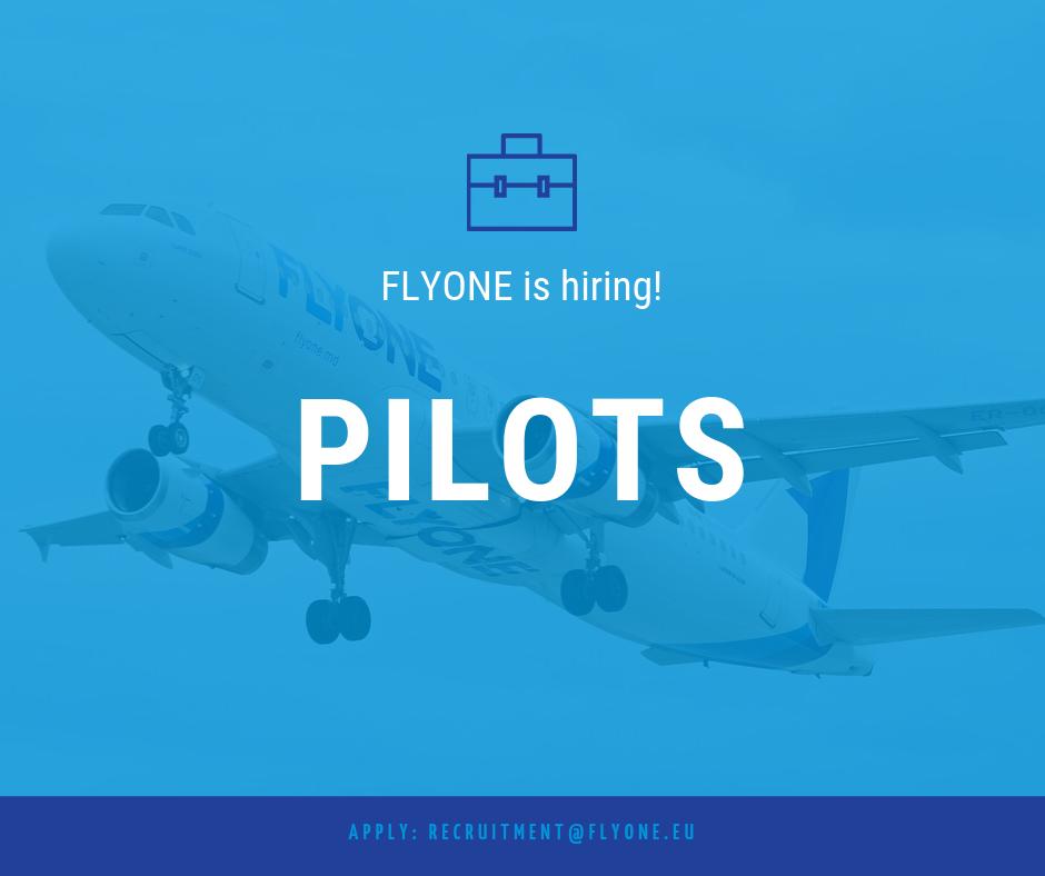 We are recruiting pilots to join our company
➡️ Non Type-Rated First Officers
➡️ Type-Rated First Officers
➡️ Type-Rated Captains
Please send us your CV, copy of your license, medical certificate and last 2 pages from your logbook to recruitment@flyone.eu