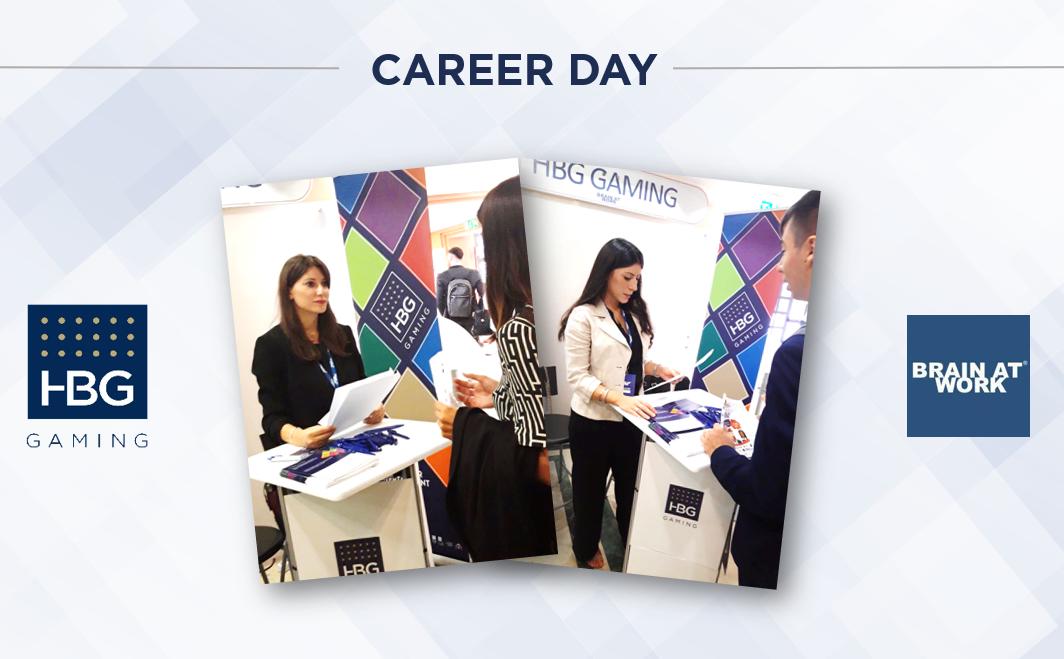 HBGgaming's tweet photo. Oggi HBG Gaming è tra le aziende protagoniste del #CareerDay di @brainatworkita, uno dei più importanti eventi di #Recruiting, #TalentAcquisition ed #EmployerBranding. https://t.co/uCkTWPPhnk
