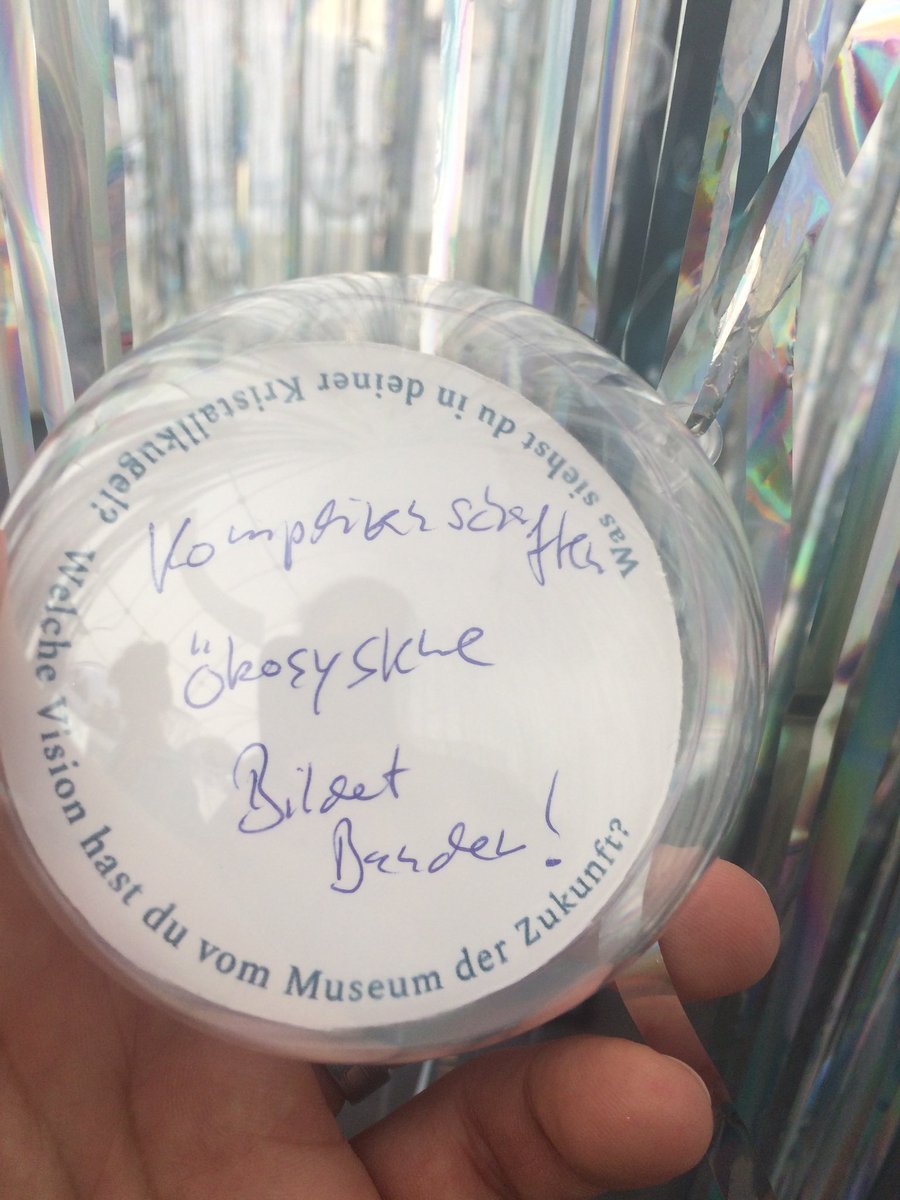 Was für ein toller Impuls! Danke. #smartcitiesmuseums #stadtgefährten