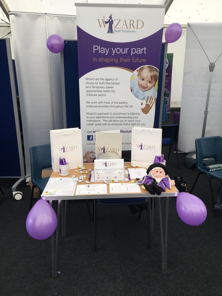 WizardStaffSol's tweet image. Wizard Staff Solutions are ready for action at the @HertsUni job fair today! Come and have a chat if you’re interested in working with children and are looking for flexible work! #jobfair #hertsuni