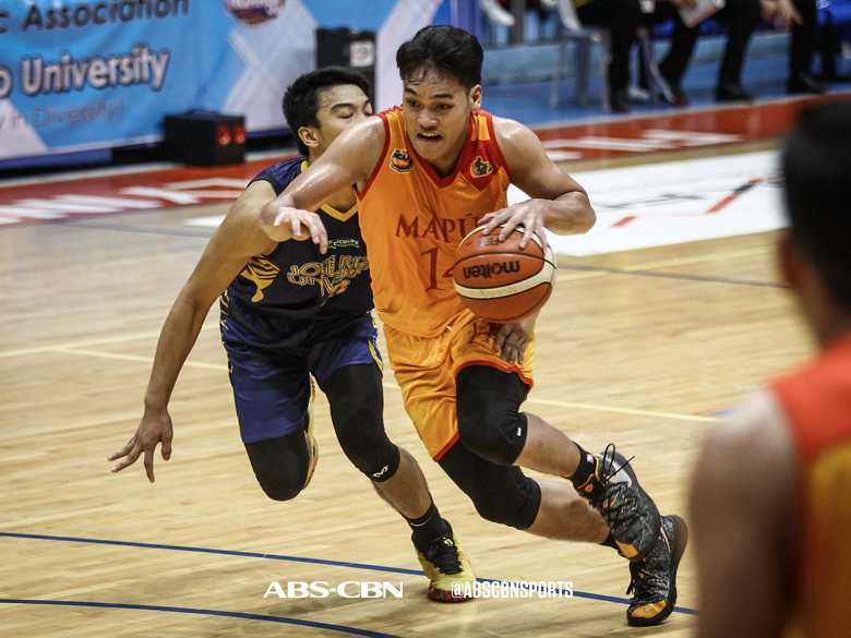 abscbnsports's tweet photo. Cardinals stay 🔥

Mapua keeps rolling with four straight wins, fighting off JRU, 72-65 #NCAASeason95 https://t.co/J6IO85WSE4