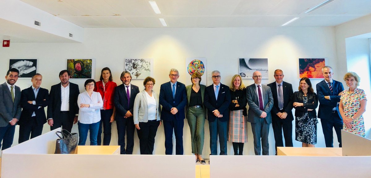 Representantes de Investigación, Transferencia e Innovación del G-9 de Universidades realizan una visita institucional a Bruselas para conocer las políticas de la Unión Europea sobre I+D+i bit.ly/2lfwURS