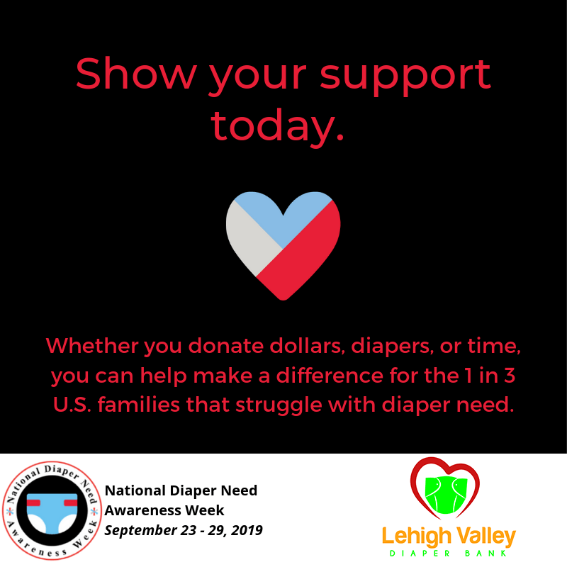 lv_solve's tweet photo. 2019 Diaper Need Awareness Week -4 LV soLVe - https://t.co/ar6zDsDeGv https://t.co/Hubm2Ovjbi