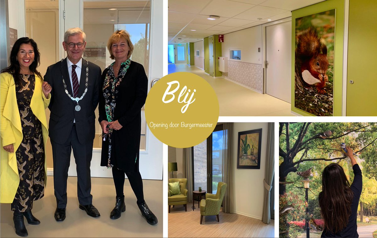 Gisteren is wederom een blij gebouw officieel geopend door Burgemeester Aptroot te weten de Rozentuin in Zoetermeer. Hiervoor hebben wij de complete binnenbouw en het interieur ontworpen.

#dementie#blijgebouwen#dementiezorg#belevingsgerichtezorg#livinontwerpbureau#breukelen#blij