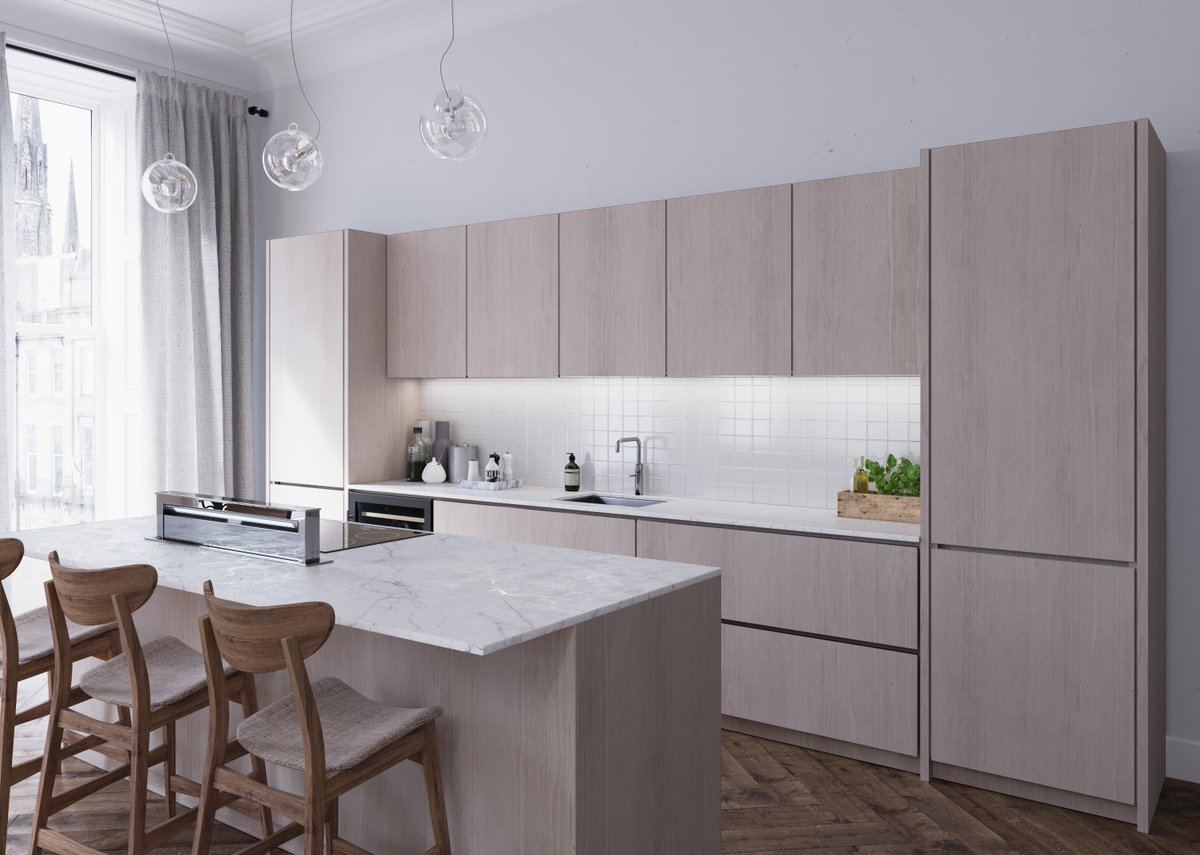 DM__Design's tweet image. White Avola, another popular option for kitchen design, what are your thoughts on this? #dmdesign #bespoke #interiors #kitchen #love #inspiration