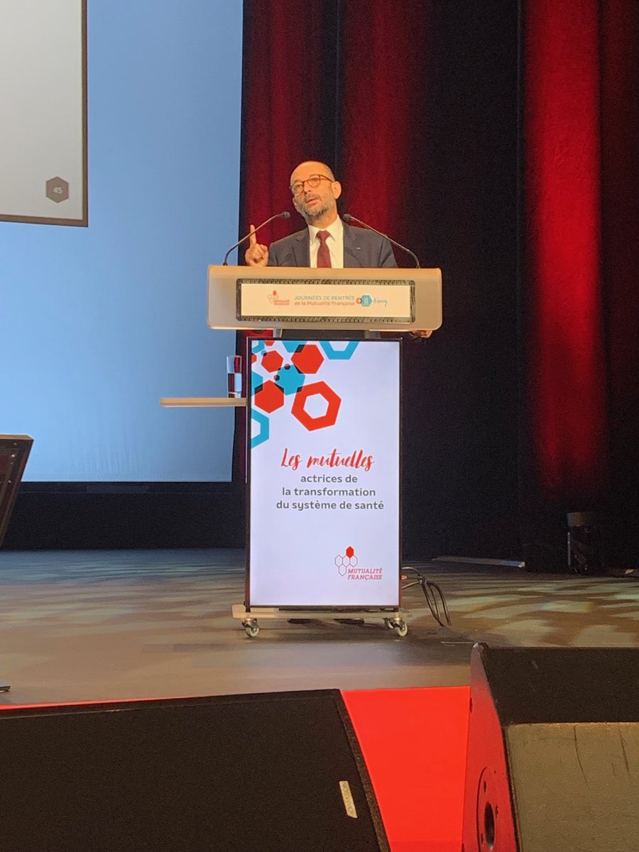 #JRMF2019 ⁦@ThierryBeaudet⁩ en conclusion des Journées de rentrée de la ⁦@mutualite_fr⁩            « Nous attirons l’attention des pouvoirs publics sur la persistance de restes à charge élevés »