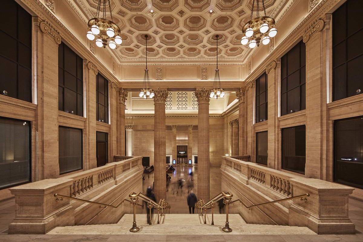 chevallierarchi's tweet photo. Chicago Union Station Great Hall Restoration / Goettsch Partners https://t.co/SL9vuRKSVr https://t.co/nQLALmRPHk