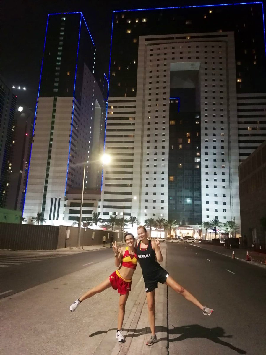 Entrenamientos nocturnos con mi compi del 50km <a href="/MarJuarez93/">Mar Juarez</a> 💪🏻

Preparadas para la que puede ser la batalla más dura de nuestras vidas hasta el momento 👌🇪🇸