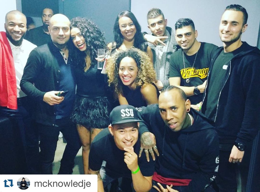 Backstage afterparty 🍾

#backsnap #backsnap #backsnapmusic #throwback #thursday #party #work #eclectic #friends #fun #dance #latin #caribbean #oldskool #reggaeton #moombahton #dutch #hiphop #dancehall #drinks #cocktails #music #life