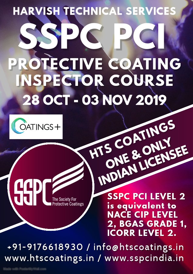 HTS COATINGS - FROSIO & ICorr Global Training Body on Twitter: "#SSPC #